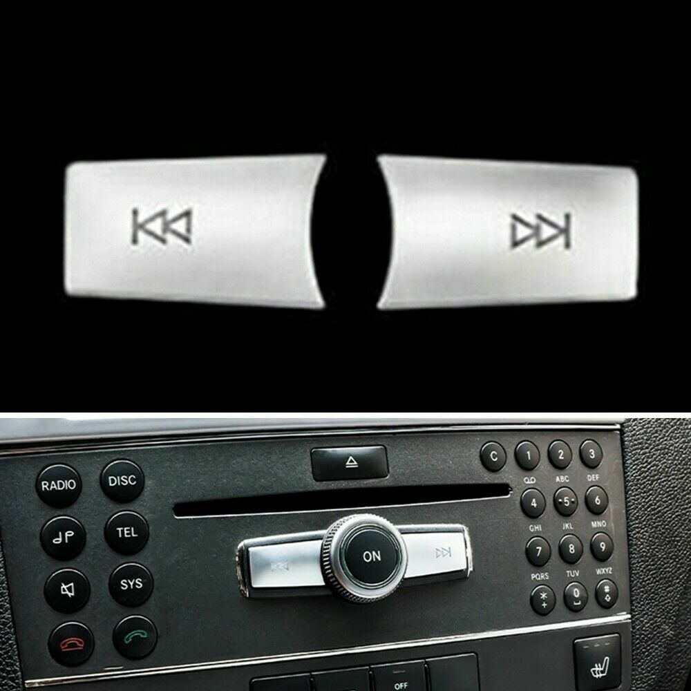 Passend für Mercedes C W204 E212 Radio Blenden Rahmen Zierblende Abdeckung
