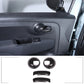 Passend für Fiat 500 Abarth 595/695 Türgriff Blenden