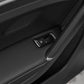 Passend für VW Golf 7 Fensterheber Zierrahmen Abdeckung Blende in Carbon