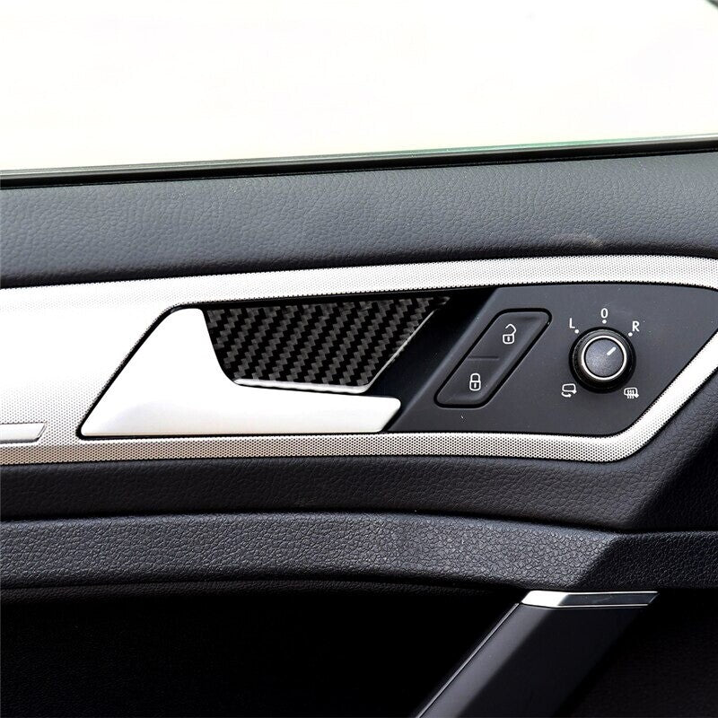 Passend für VW Golf 7 Türgriffe Griff Zierblende Blenden in Carbon