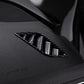 Passend für Audi A4 B9 2017-22 Lüftung Blenden Abdeckungen Rahmen Carbon