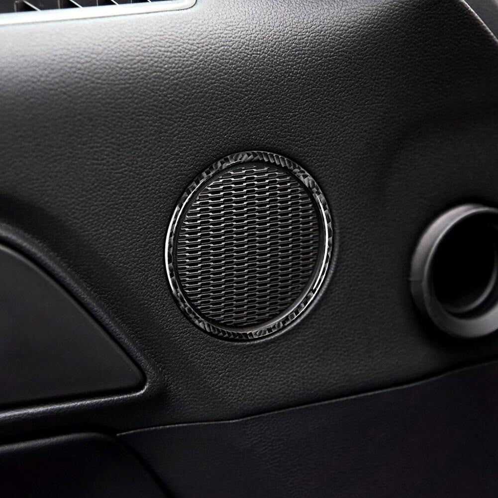 Passend für Ford Mustang ab 2015 Lautsprecher Carbon Blende Rahmen