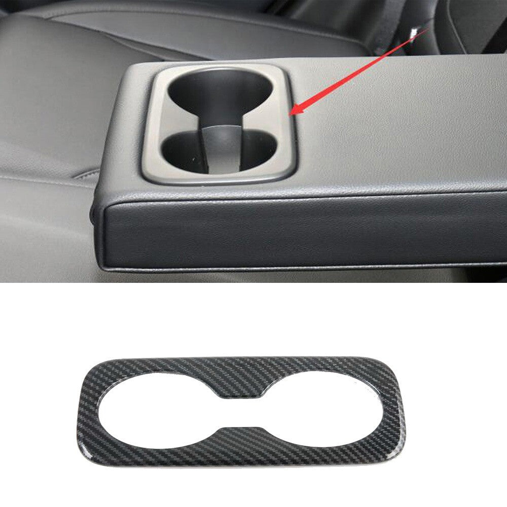Passend für Hyundai Tucson NX4 Abdeckung Rahmen Becherhalter Blende Carbon