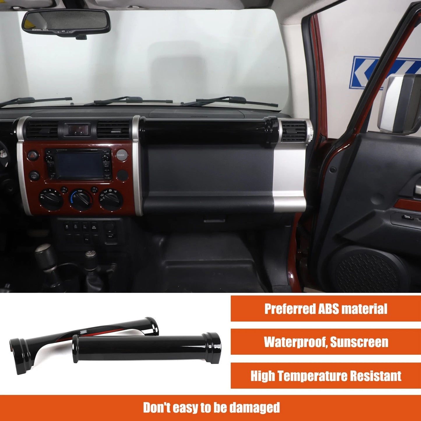 Passend für Toyota Fj Cruiser 2007-2021 Armaturenbrett Blende