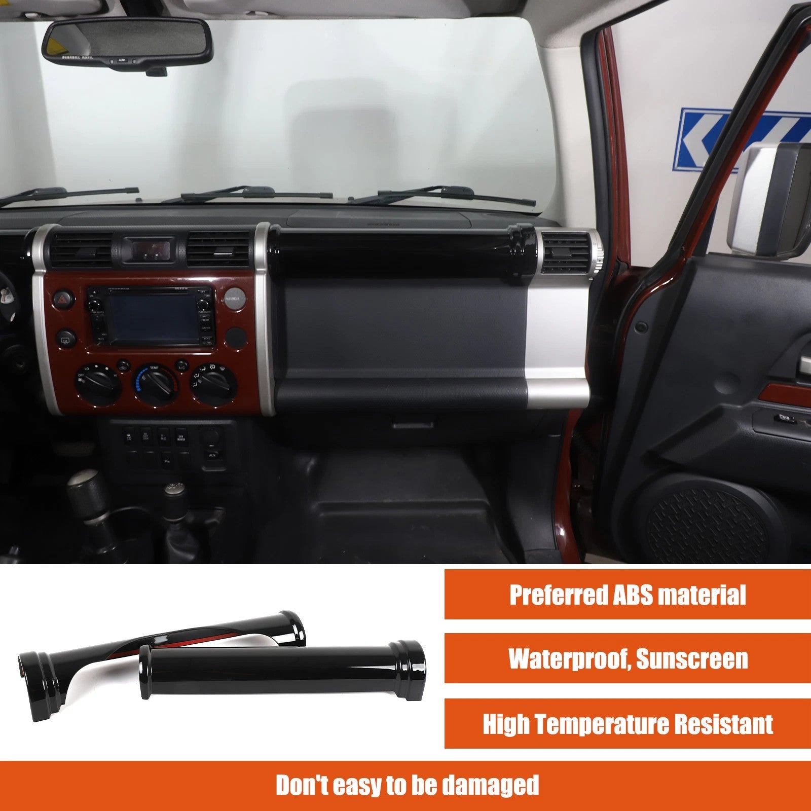 Passend für Toyota Fj Cruiser 2007-2021 Armaturenbrett Blende