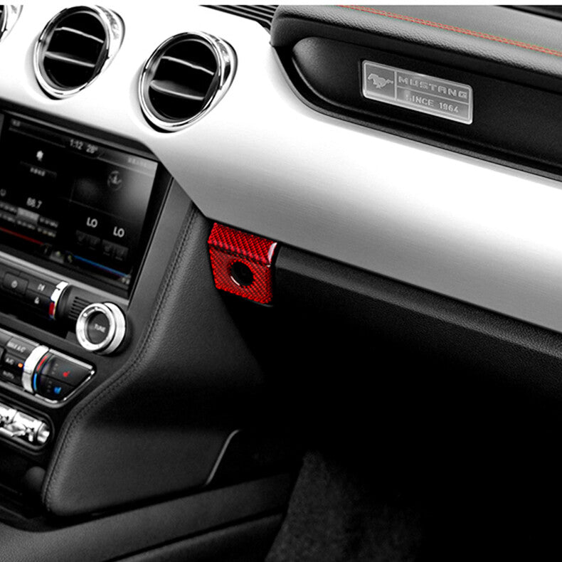 Passend für Ford Mustang 2015-21 Handschuhfach Blenden Abdeckung Rahmen