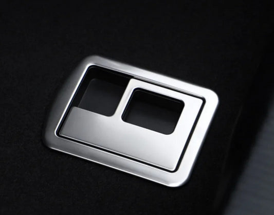 Passend für Audi A6 C7 Kofferraum Griff Blenden Abdeckung Silber