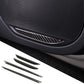 Passend für Audi A4 B9 2017-20 Türschlitz Blenden Abdeckungen Rahmen Carbon
