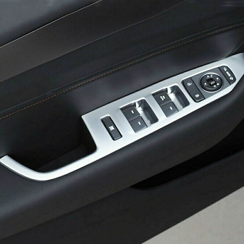 Passend für HYUNDAI SONATA I45 2015 2016 Fensterheber Blenden Rahmen in Silber