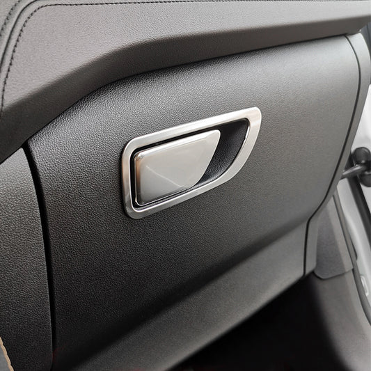 Passend für Ford Escape Kuga Handschuhfach Blenden Abdeckung Rahmen Silber