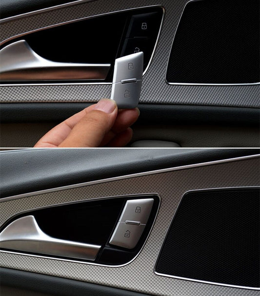 Passend für Audi A6 C7 2012-18 Tür Schalter Blenden Abdeckung Tuning