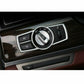 Passend für BMW 5 Series F10 2011-2014 Lichtschalter Rahmen Blende Silber