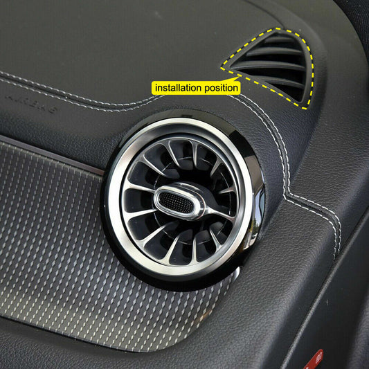 Passend für Mercedes-Benz GLA Lüftung Blenden Rahmen Tuning Carbon