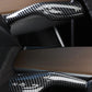 Passend für Tesla Model 3 Blende Carbon Scheibenwischer Blinker Aufwertung Rahmen