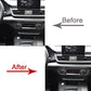 Passend für Audi Q5 Radio Blenden Abdeckung Rahmen Carbon