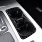 Passend für Audi Q7 Becherhalter Zierrahmen Blende Mittelkonsole Carbon