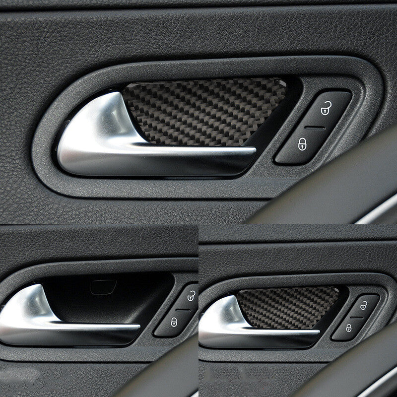 Passend für VW Scirocco Türgriff Blenden Abdeckung Rahmen Carbon
