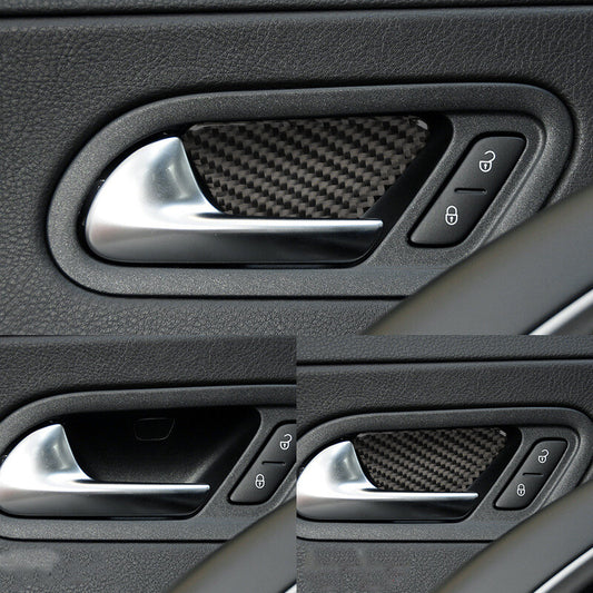 Passend für VW Scirocco Türgriff Blenden Abdeckung Rahmen Carbon