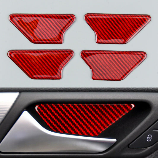 Passend für Golf 6 MK6 Türgriff Blenden Abdeckung Rahmen Rot
