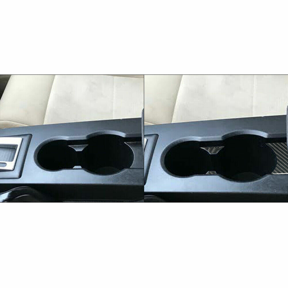 Passend für Ford Mustang Becherhalter Blenden Rahmen Zierblende Abdeckung