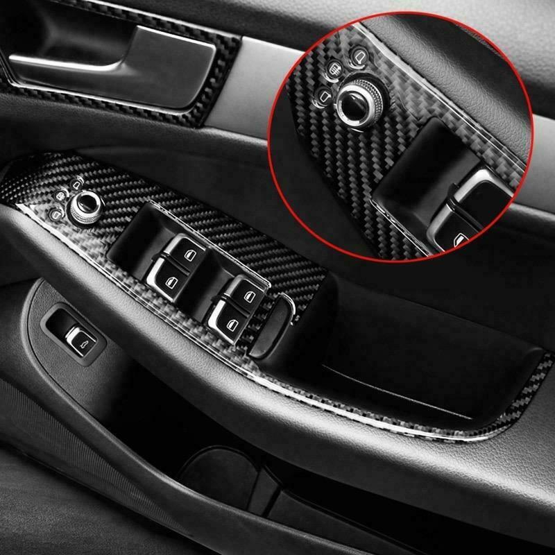 Passend für Handgriff Türgriff Carbon Rahmen Blende Passend Für Audi Q5 SQ5 8R TDI TFSI