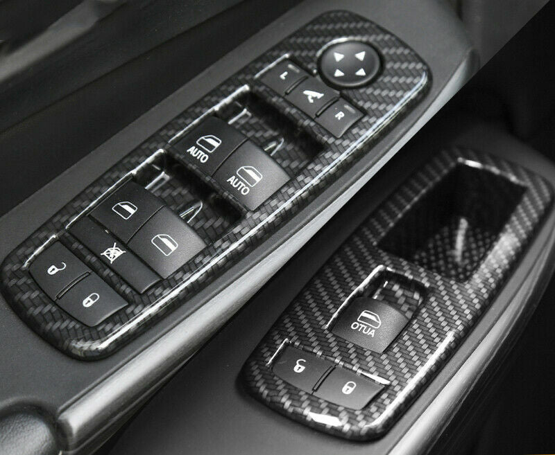 Passend für Jeep Cherokee Fensterheber Rahmen Abdeckung Blenden Tuning