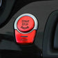 Passend für BMW 1er 3er 4er Start Stop Blenden in Rot aus Aluminium