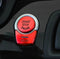 Passend für BMW 1er 3er 4er Start Stop Blenden in Rot aus Aluminium