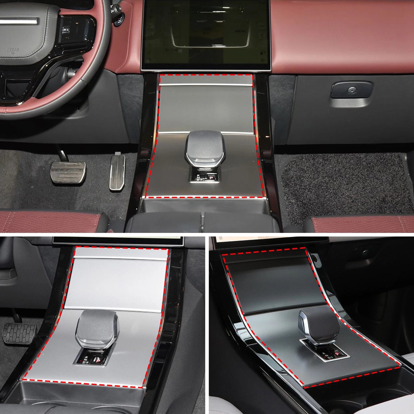 Passend für Range Rover Velar 2024 Mittelkonsole Blende