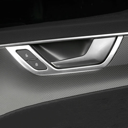 Passend für Audi A6 C8 Türgriff Rahmen Blenden Schutz Veredelung Edelstahl