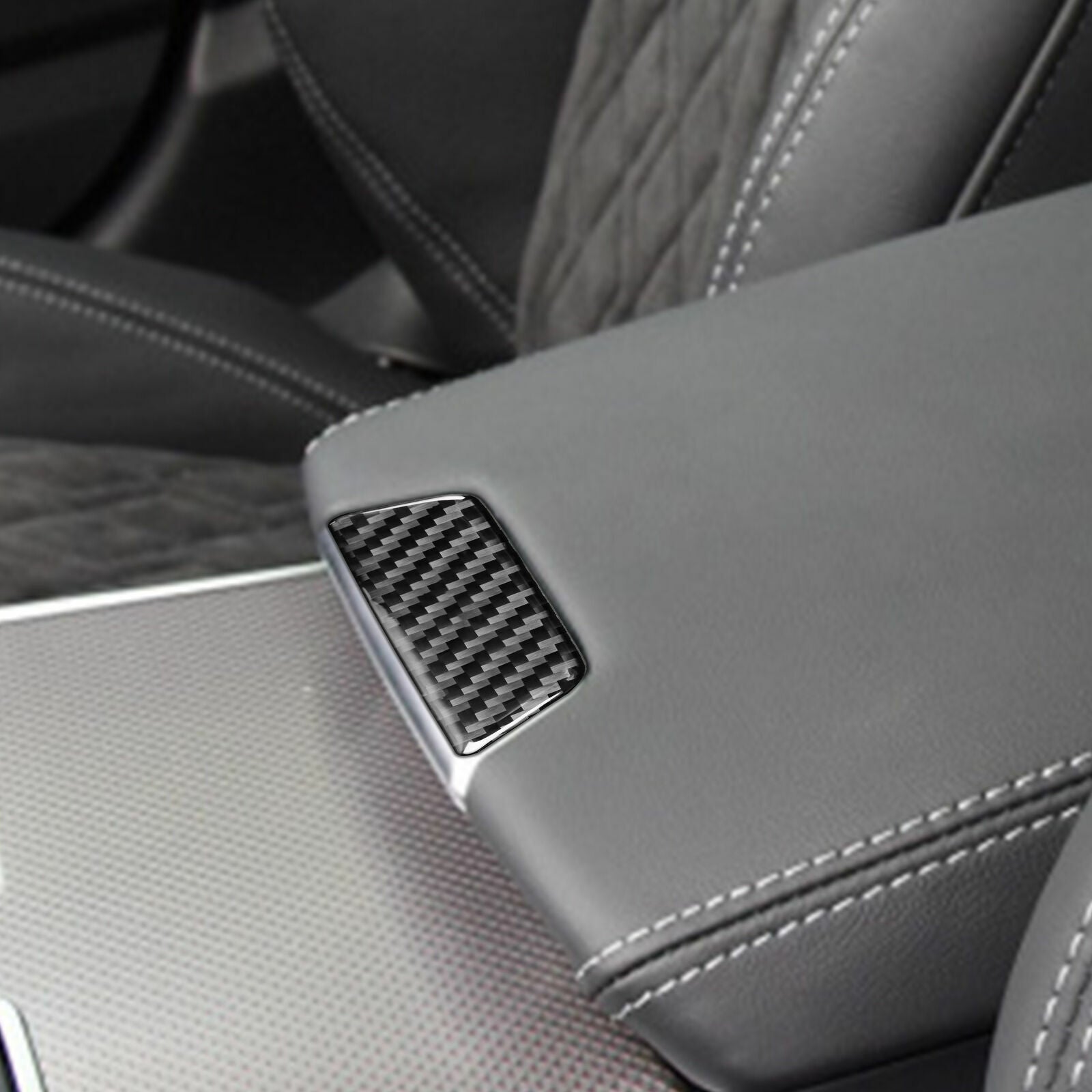 Passend für Audi A6 C8 A7 ab 2019 Armlehne Blende Rahmen Zierblende