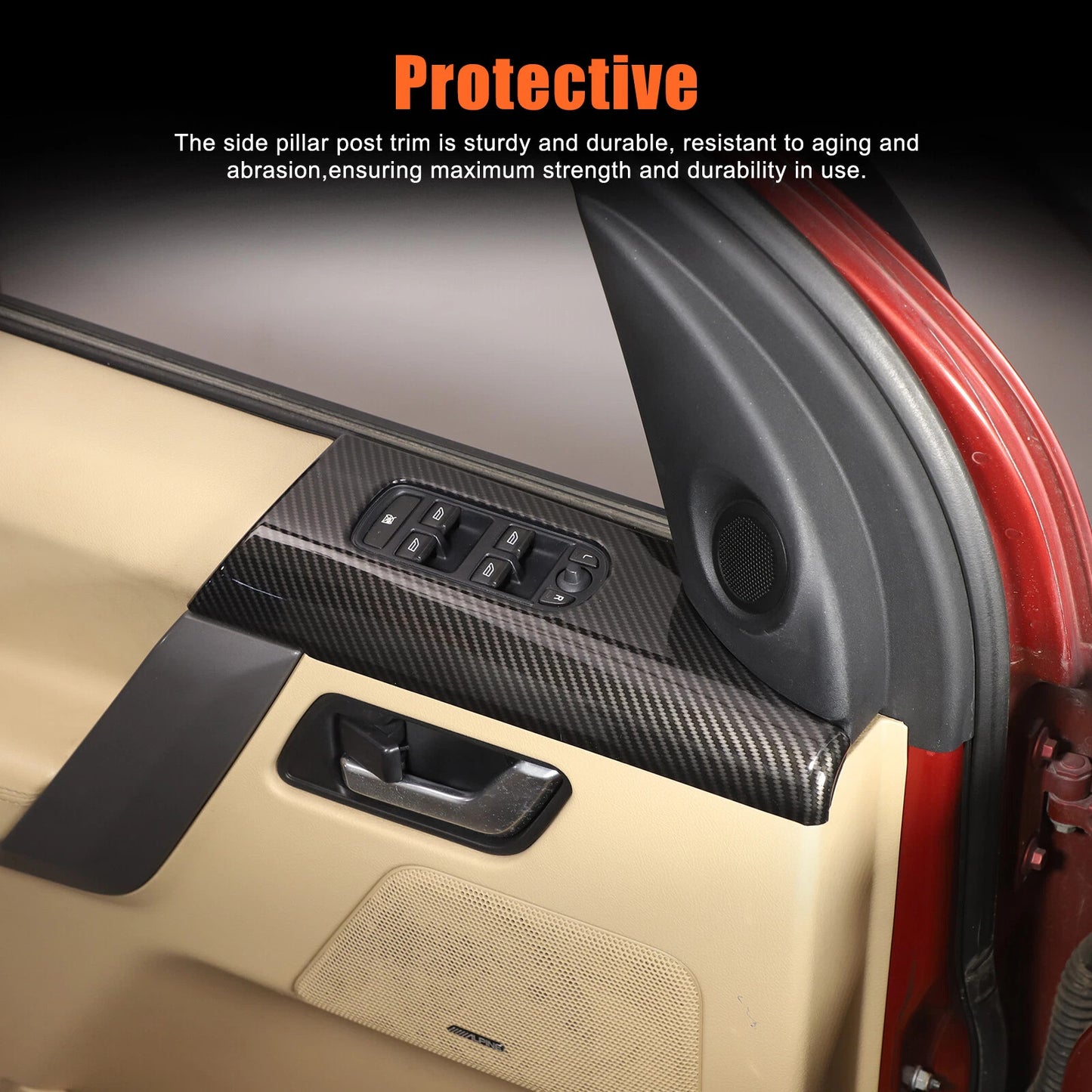 Passend für Freelander2 Lr2 2007-2015 Fensterheber Blende