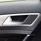 Passend für 4 tlg. passend Für VW Golf 7 MK7 GTI Türgriffe Griff Schutz Blenden in Carbon