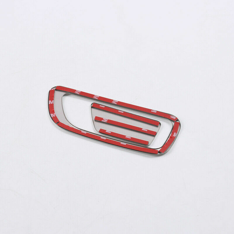 Passend für Ford Focus MK4 Silber Zierrahmen Handschuhfach Blenden Edelstahl