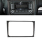 Passend für VW Golf 6 MK6 Mittelkonsole Radio Display Blende Carbon Cover 3 tlg.