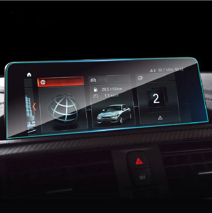 Passend für BMW F87 M2 ab 2015 Display Schutzglas Schutz Folie Glas Cover