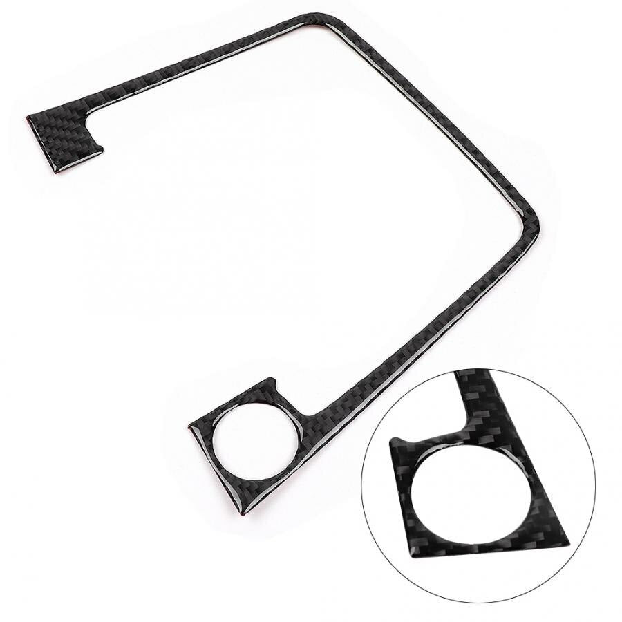 Passend für Mittelkonsole Becherhalter Blende Carbon Optik Passend Für VW Golf 7 Tiguan