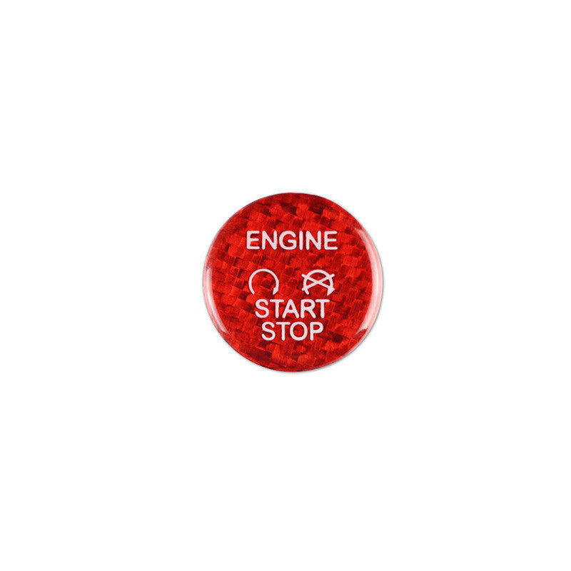 Passend für Ford Focus MK3 Kuga Start Stop Blenden Abdeckung Rahmen Rot