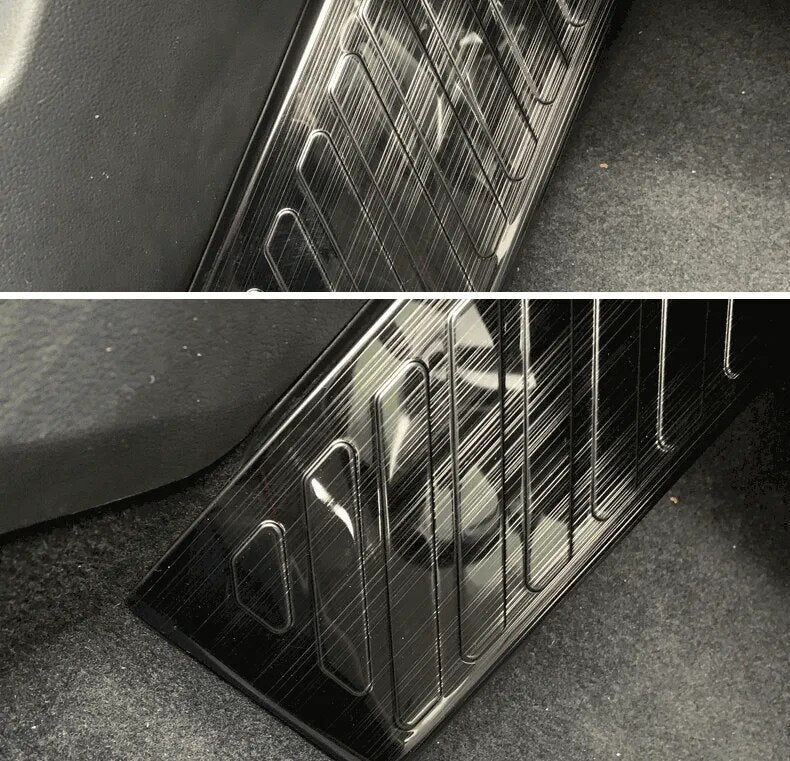 Passend für VW Golf 8 2021 Fußablage Blende Zierblende Abdeckung Schwarz