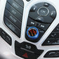 Passend für Ford Focus MK3 Kuga Radio Regler Blende Abdeckung Rahmen