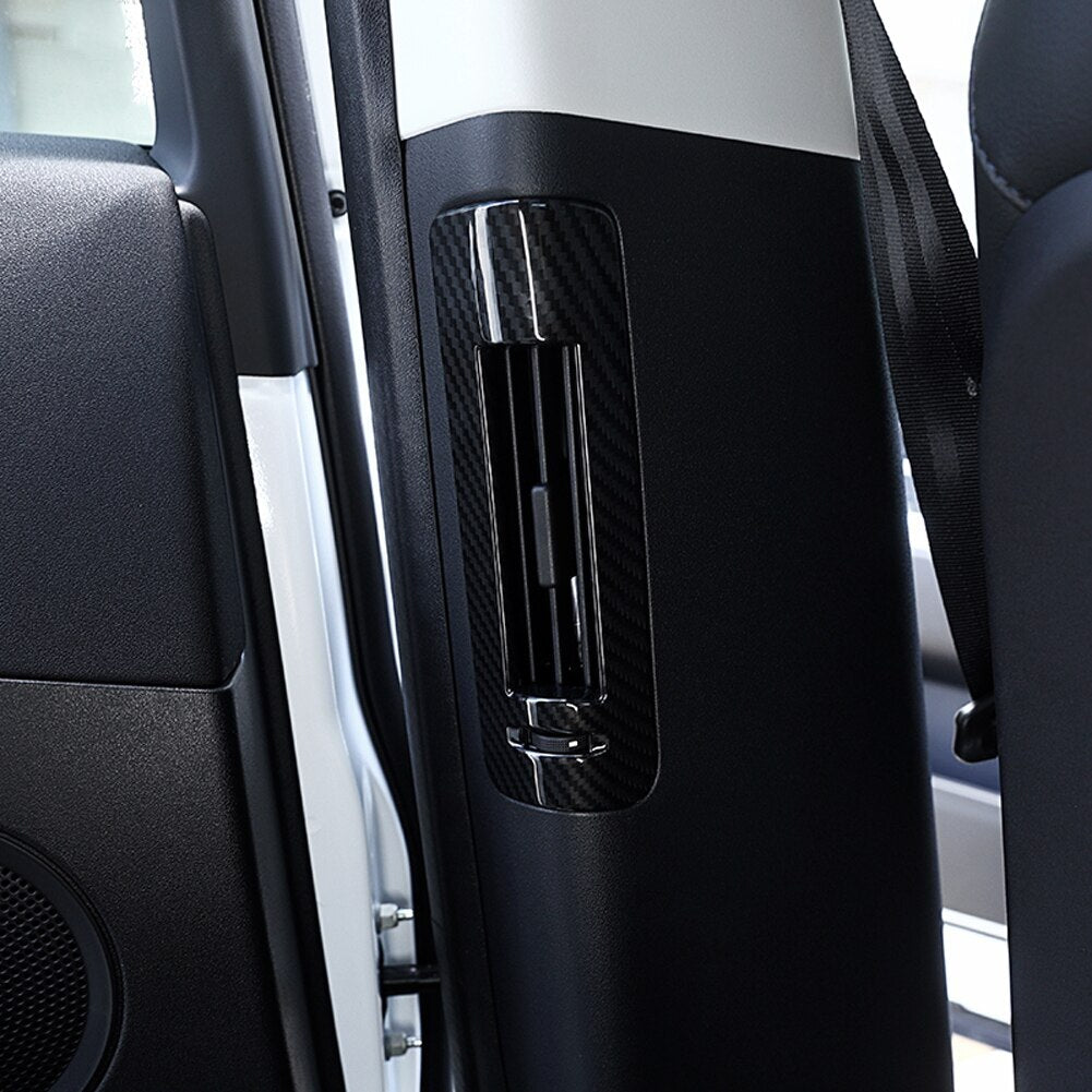 Passend für Land Rover Discovery Sport 2015-18 Lüftung Blenden Rahmen Carbon