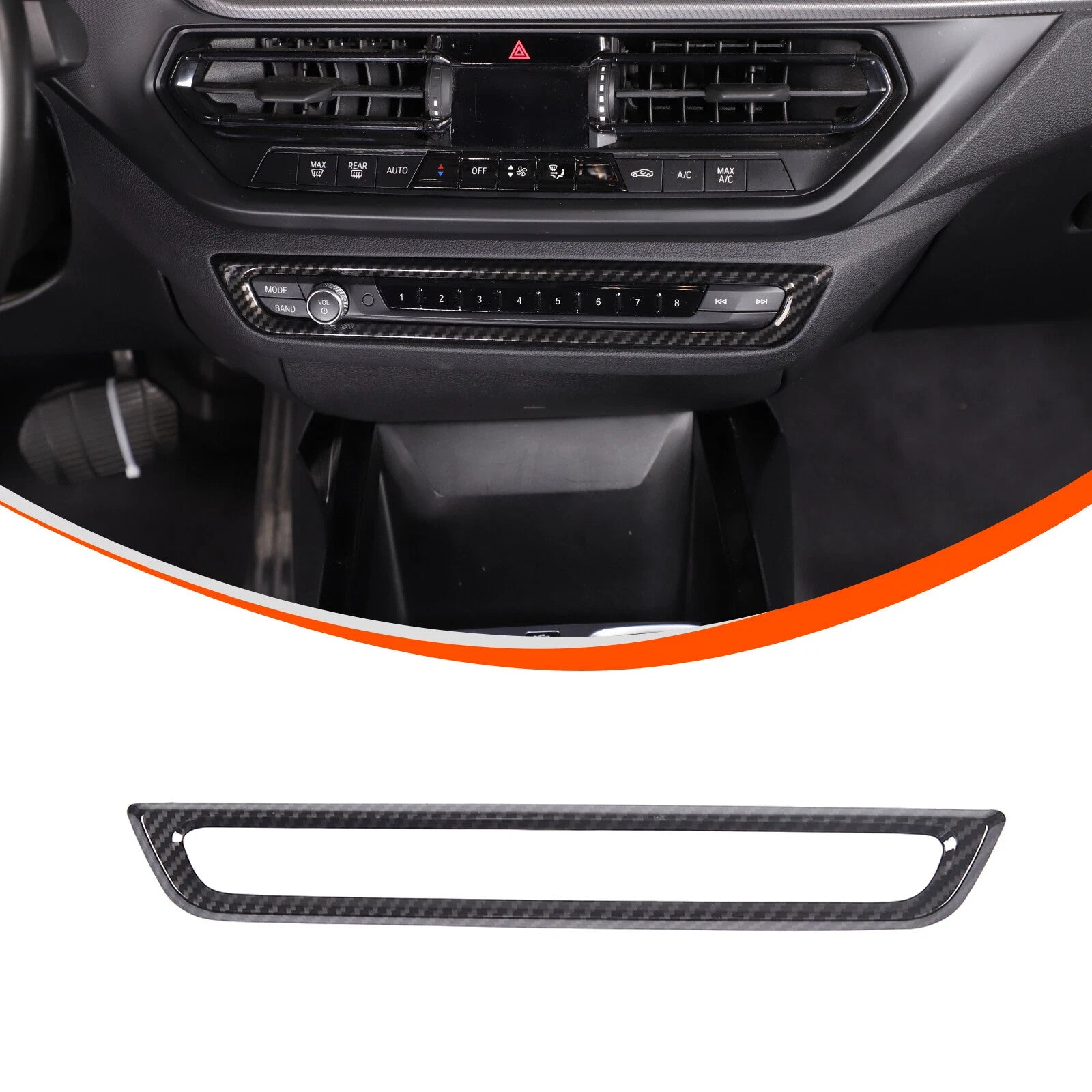 Passend für BMW F40/F44 Mittelkonsole Blende