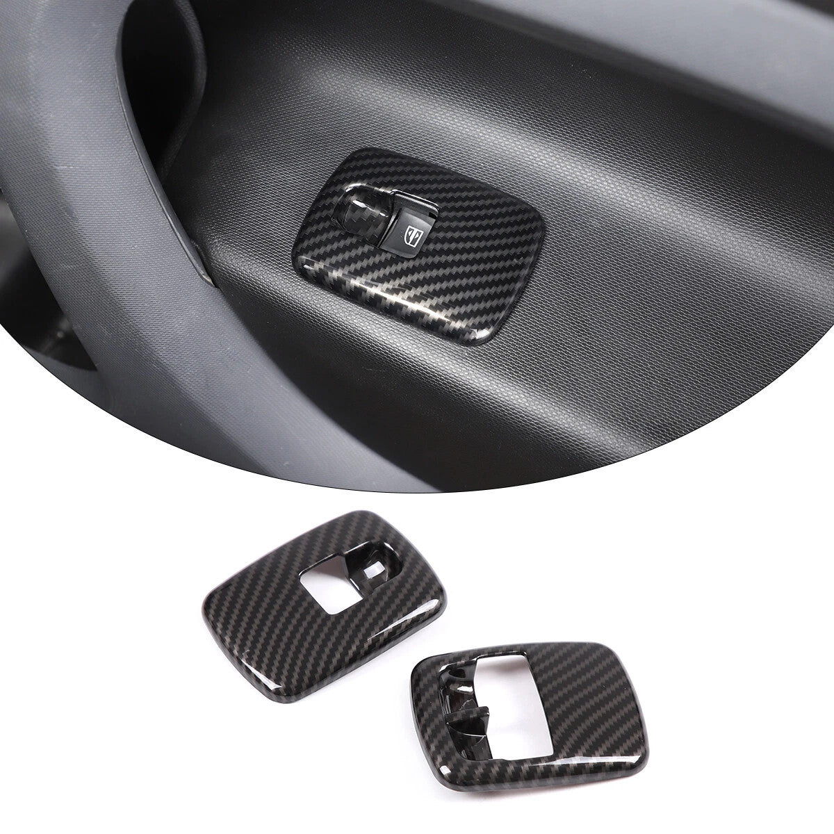 Passend für Smart 453 2015-2021 Fensterheber Blende