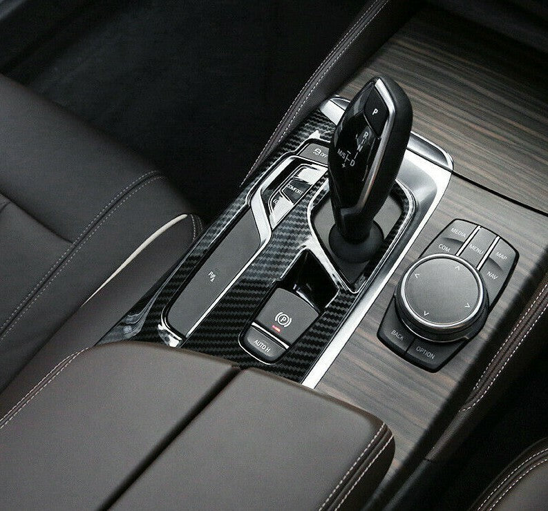 Passend für BMW 5er G30 G31 Carbon Mittelkonsole Schaltung Getriebe Blende