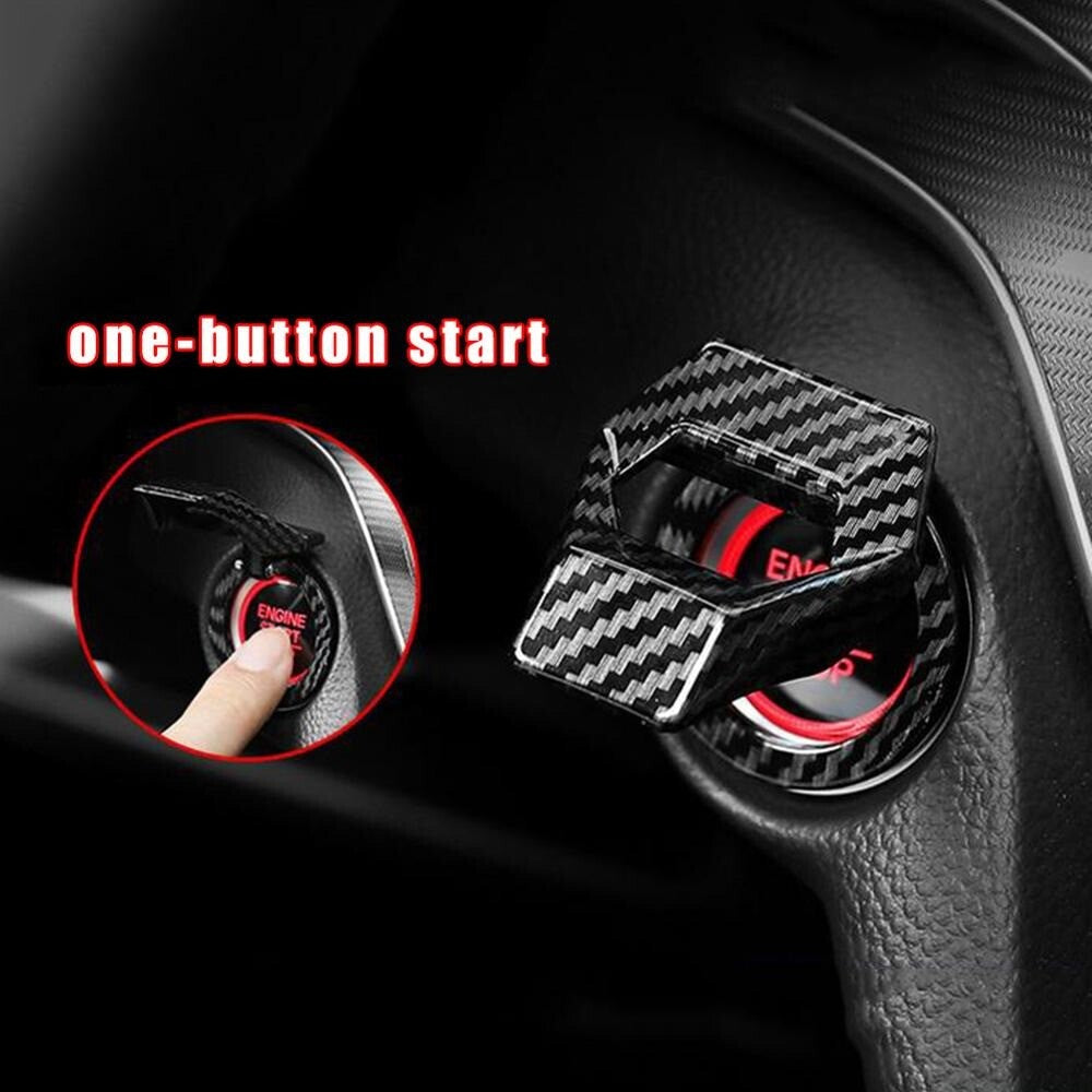 Passend für Start Stop Racing Tuning Sport Abdeckung klappbar Carbon Passend Für Mercedes