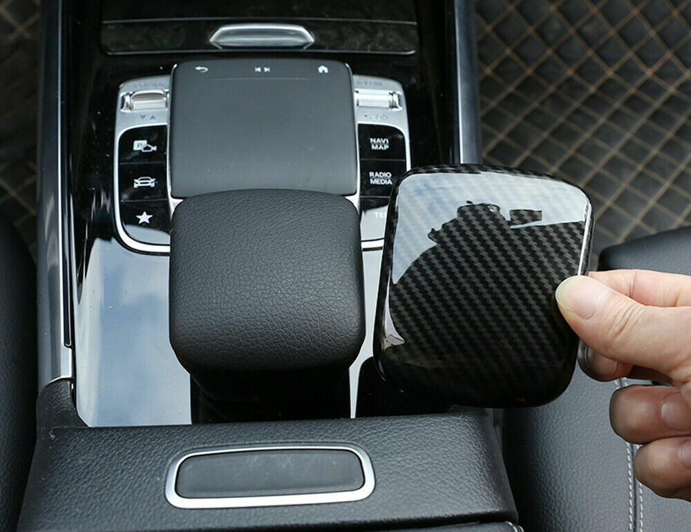 Passend für Mercedes-Benz GLA GLB Schaltheben Blende Carbon Tuning Rahmen