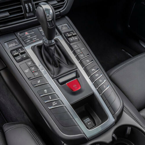 Passend für Porsche Macan Handbremse Schalter Blenden Abdeckung Rot