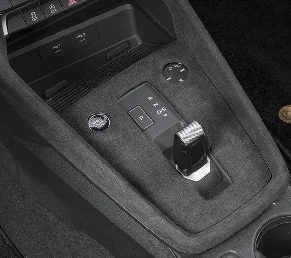 Passend für Audi A3 8Y Mittelkonsole Schaltung Abdeckung Wildleder Blende