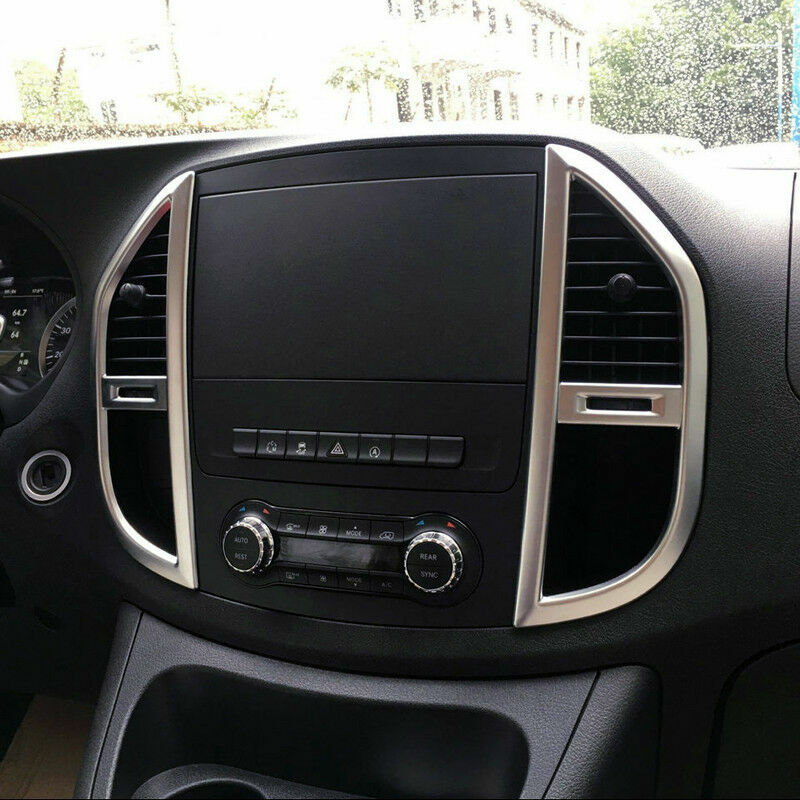 Passend für Mercedes-Benz Vito V-Klasse Klimaanlage Konsole Radio Blende Rahmen