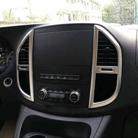Passend für Mercedes-Benz Vito V-Klasse Klimaanlage Konsole Radio Blende Rahmen